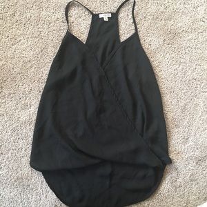 LILY WHITE deep V tank